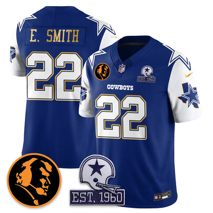 DAL Vapor Limited Gold Jersey - John Madden Patch - All Stitched-DTD