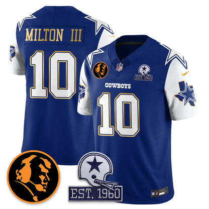 DAL Vapor Limited Gold Jersey - John Madden Patch - All Stitched-DTD