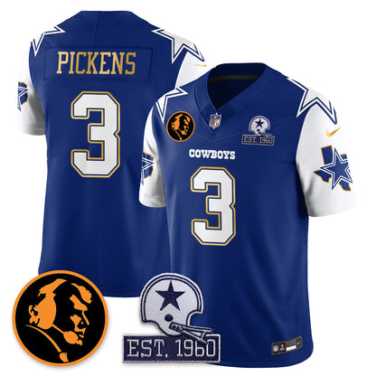 DAL Vapor Limited Gold Jersey - John Madden Patch - All Stitched-DTD