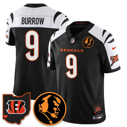 CIN Vapor Limited Jersey - John Madden Patch - All Stitched-DTD