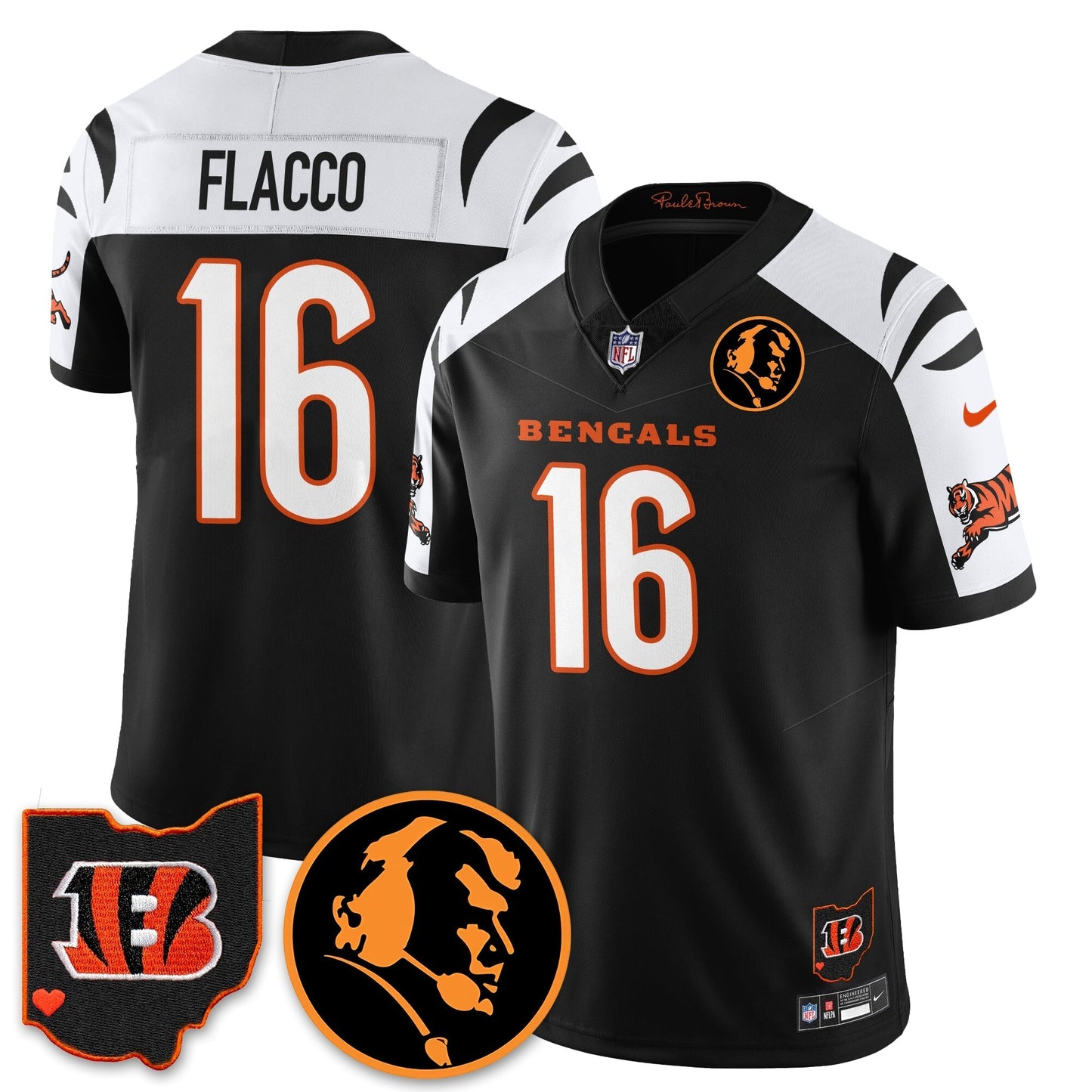 CIN Vapor Limited Jersey - John Madden Patch - All Stitched-DTD