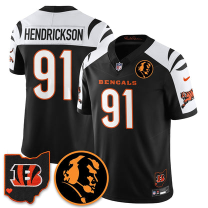 CIN Vapor Limited Jersey - John Madden Patch - All Stitched-DTD