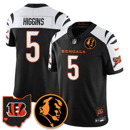 CIN Vapor Limited Jersey - John Madden Patch - All Stitched-DTD