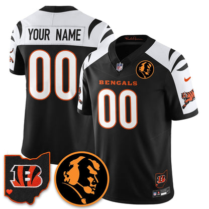 CIN Vapor Limited Jersey - John Madden Patch - All Stitched-DTD