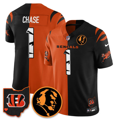 CIN Vapor Limited Jersey - John Madden Patch - All Stitched-DTD