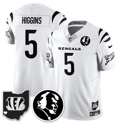 CIN Vapor Limited Jersey - John Madden Patch - All Stitched-DTD