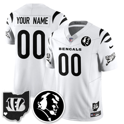 CIN Vapor Limited Jersey - John Madden Patch - All Stitched-DTD