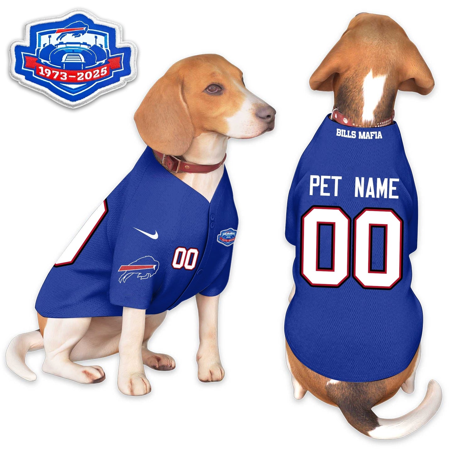 BUF “Rivalries” Pet Coat-DTD