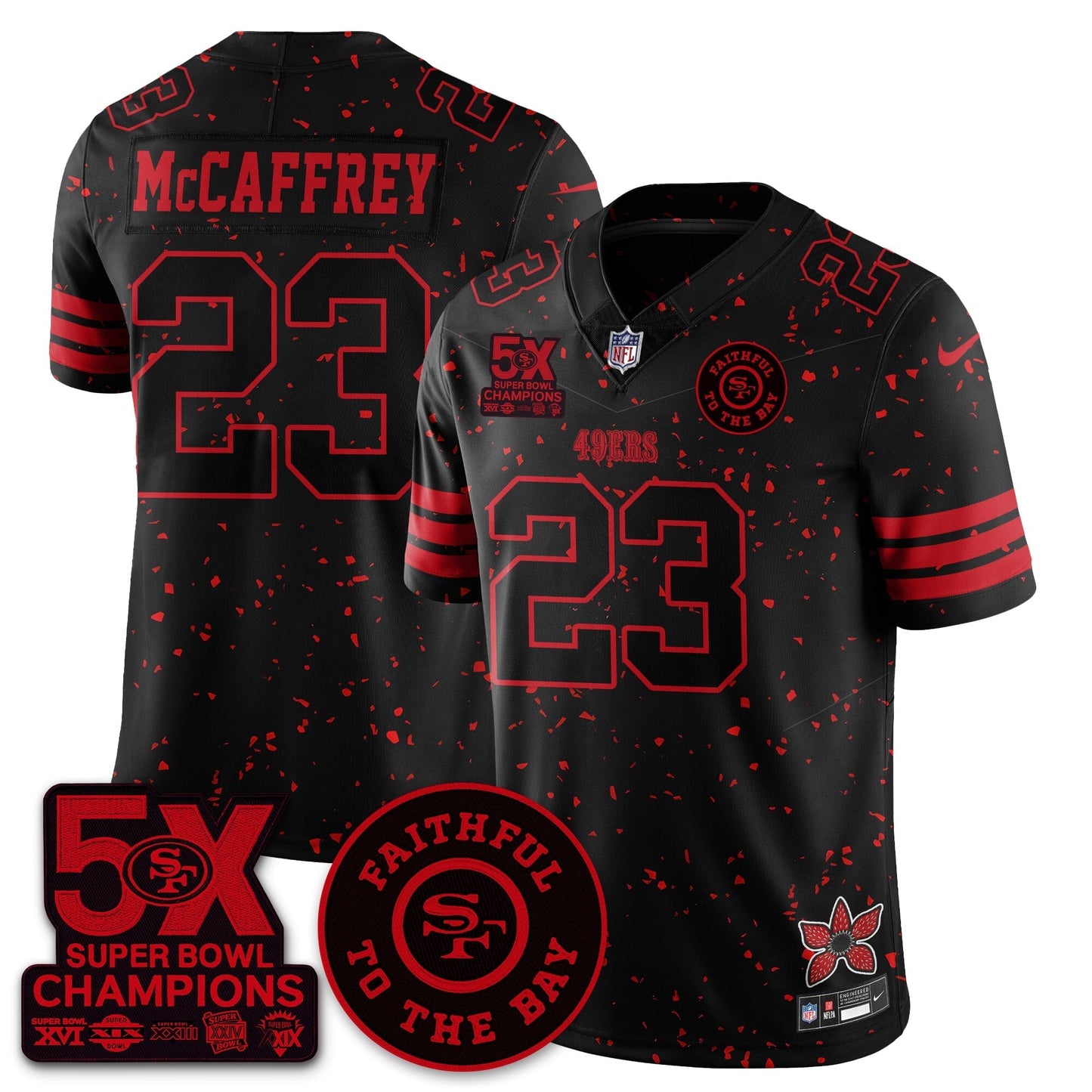SF 'Stranger Things Edition' Vapor Limited Jersey - All Stitched-DTD