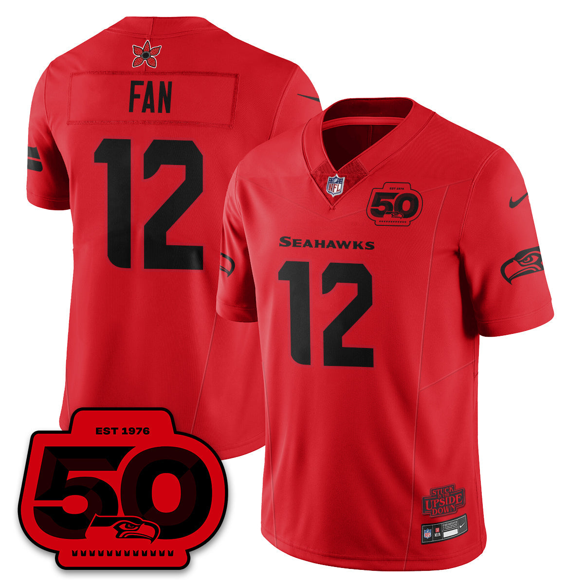 SEA 'Stranger Things Edition' Vapor Limited Jersey - All Stitched-DTD