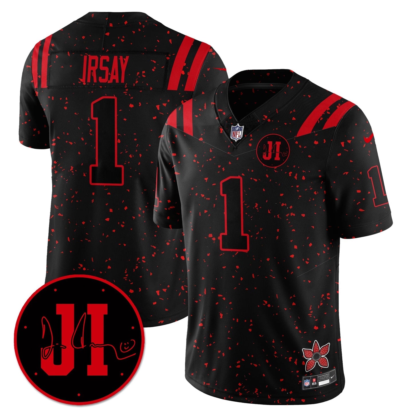 IND 'Stranger Things Edition' Vapor Limited Jersey - All Stitched
