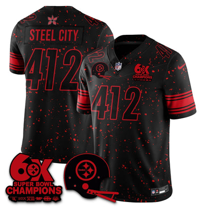 PIT 'Stranger Things Edition' Vapor Limited Jersey - All Stitched-DTD