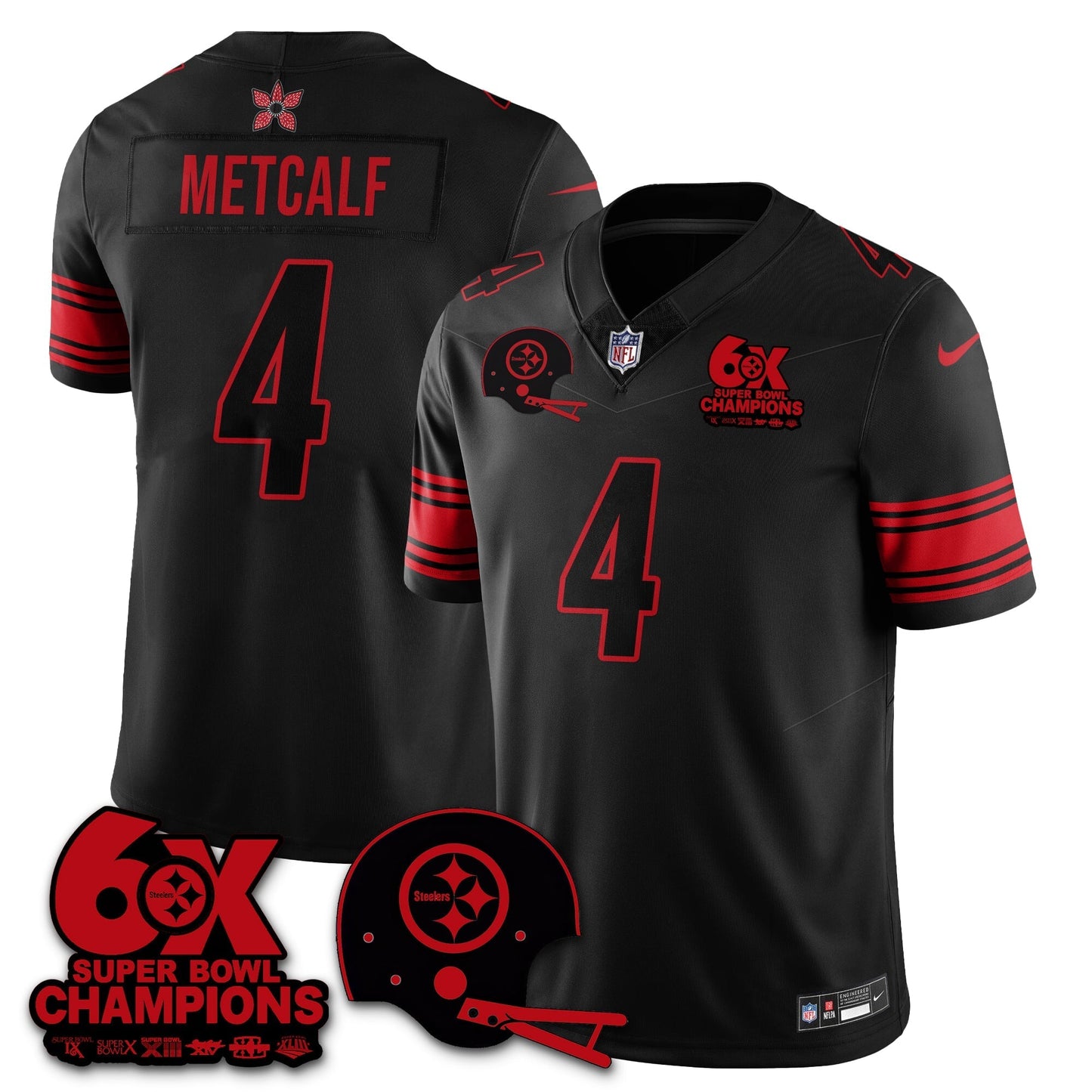 PIT 'Stranger Things Edition' Vapor Limited Jersey - All Stitched-DTD