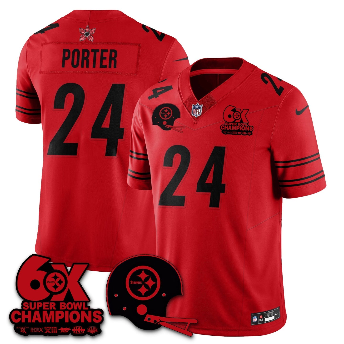 PIT 'Stranger Things Edition' Vapor Limited Jersey - All Stitched-DTD