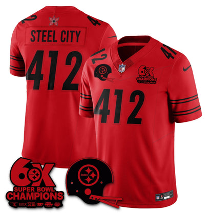 PIT 'Stranger Things Edition' Vapor Limited Jersey - All Stitched-DTD