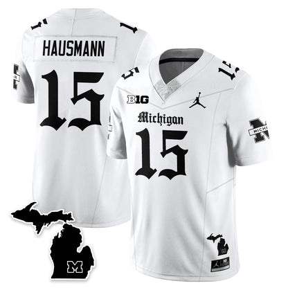 MICH Gothic Vapor Limited Football Jersey - All Stitched-DTD
