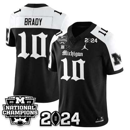 MICH Gothic 2023 National Champions Vapor Limited Football Jersey - All Stitched-DTD