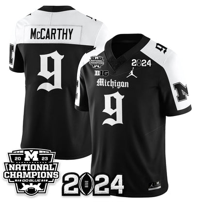 MICH Gothic 2023 National Champions Vapor Limited Football Jersey - All Stitched-DTD