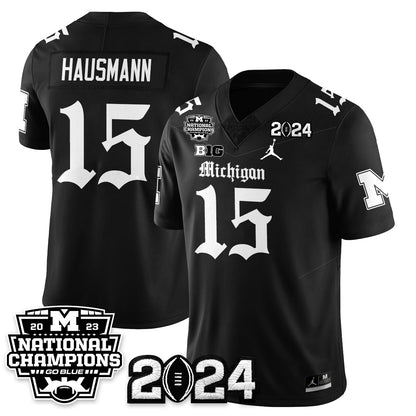 MICH Gothic 2023 National Champions Vapor Limited Football Jersey - All Stitched-DTD