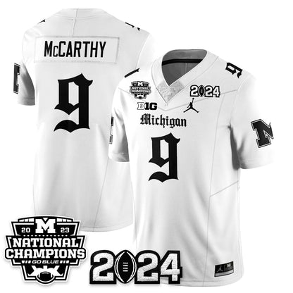 MICH Gothic 2023 National Champions Vapor Limited Football Jersey - All Stitched-DTD