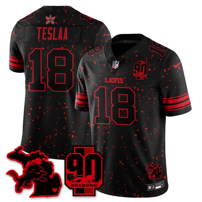 DET 'Stranger Things Edition' Vapor Limited Jersey - All Stitched-DTD