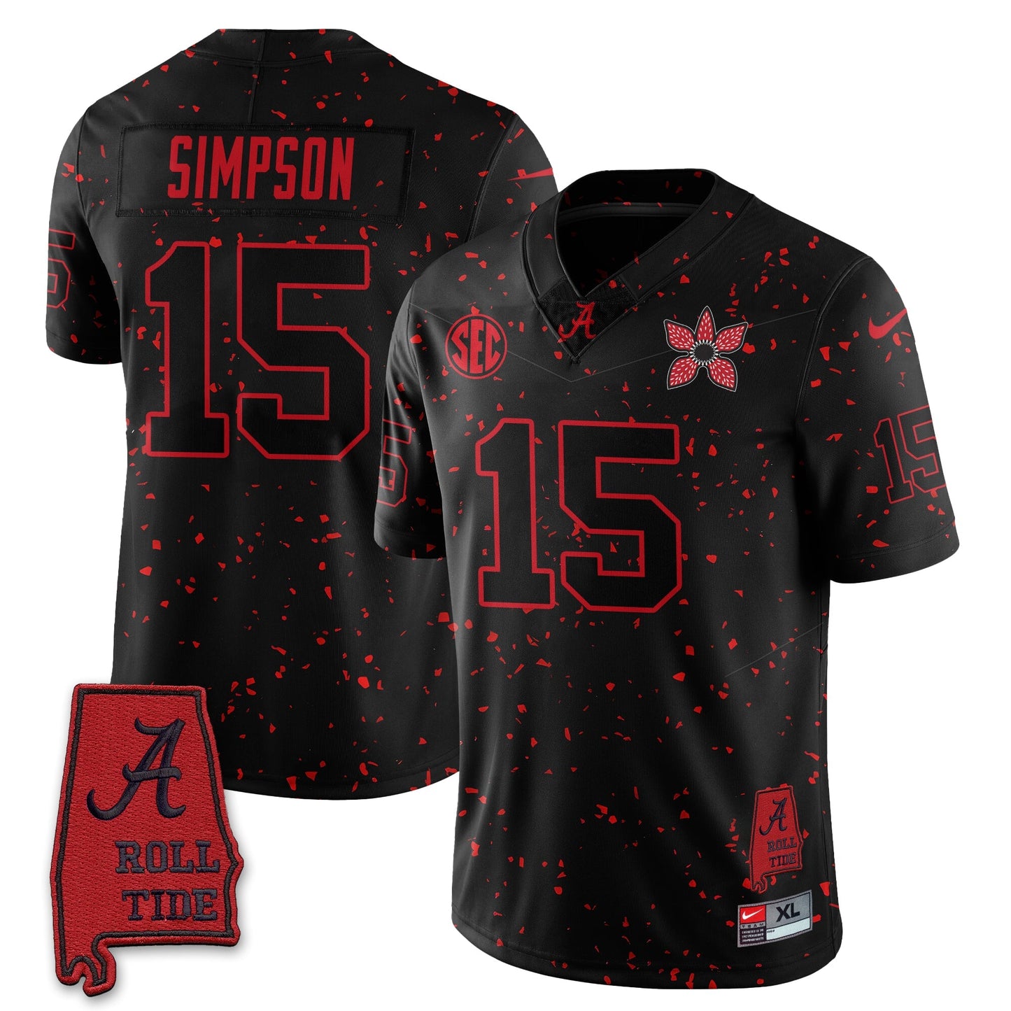 BAMA 'Stranger Things Edition' Vapor Limited Jersey - All Stitched-DTD