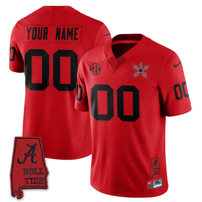 Custom BAMA 'Stranger Things Edition' Vapor Limited Jersey - All Stitched-DTD