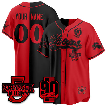 DET 'Stranger Things Edition' Vapor Limited Baseball Jersey - All Stitched-DTD