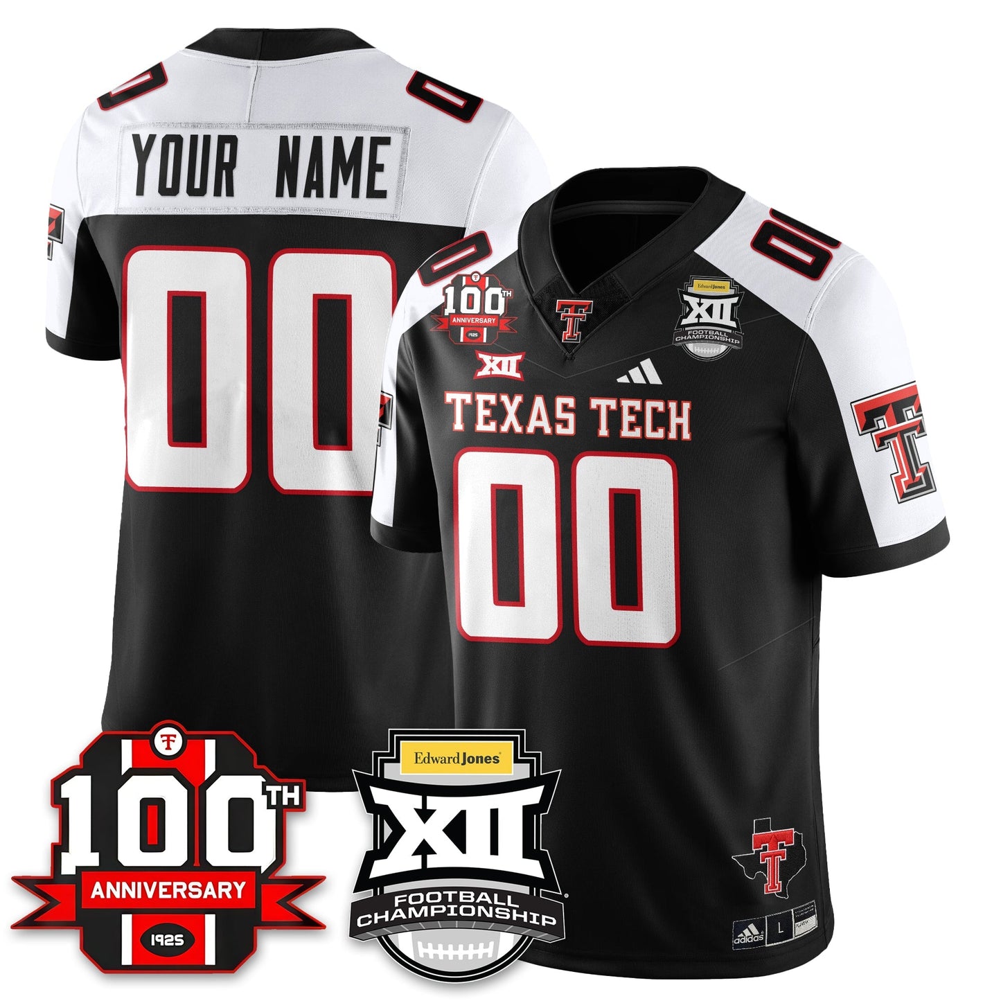 TTRR Football Vapor Limited Jersey - Edward Jones Champions - All Stitched-DTD