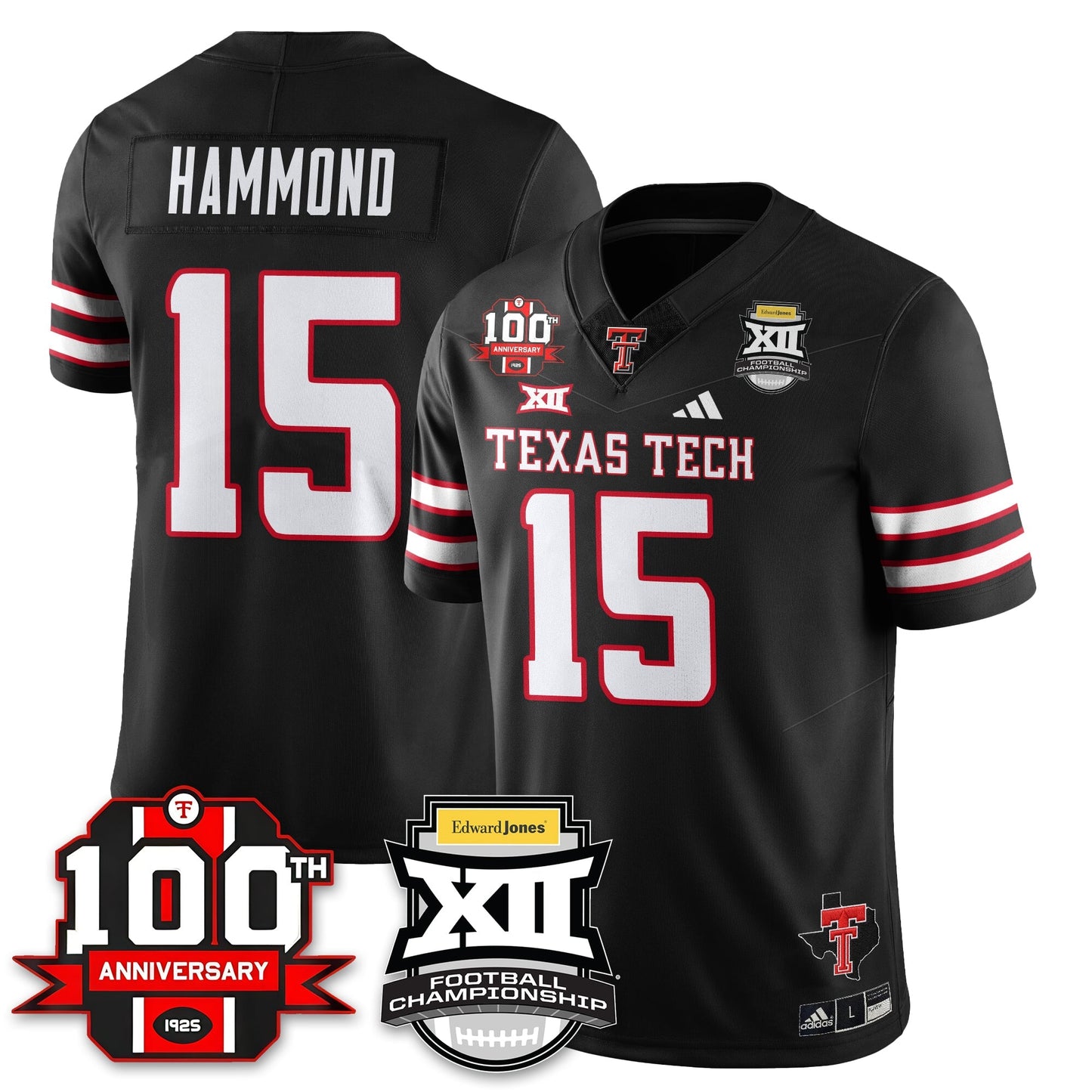 TTRR Football Vapor Limited Jersey - Edward Jones Champions - All Stitched-DTD