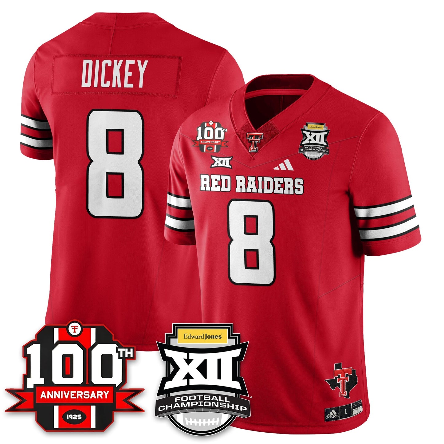 TTRR Football Vapor Limited Jersey - Edward Jones Champions - All Stitched-DTD