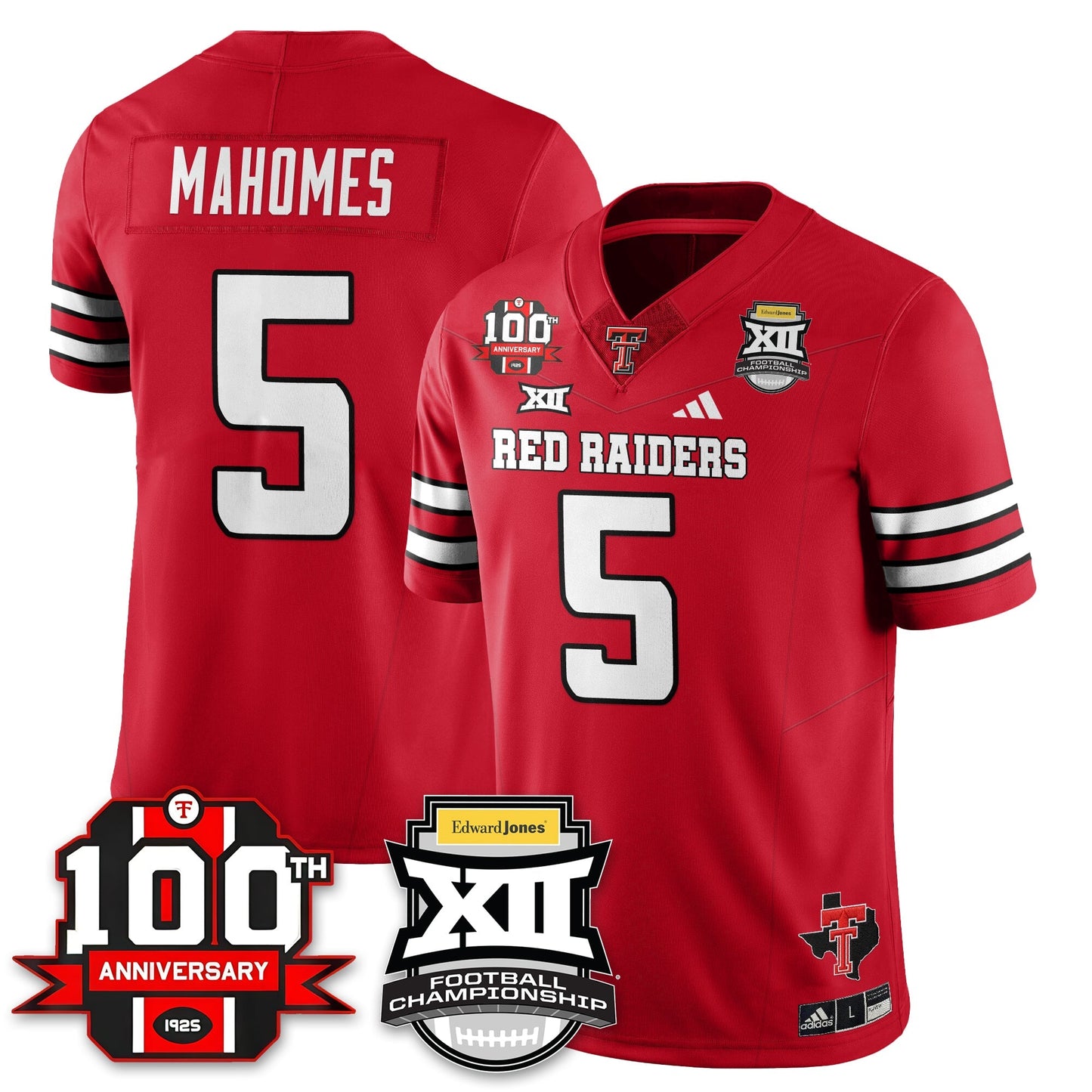TTRR Football Vapor Limited Jersey - Edward Jones Champions - All Stitched-DTD