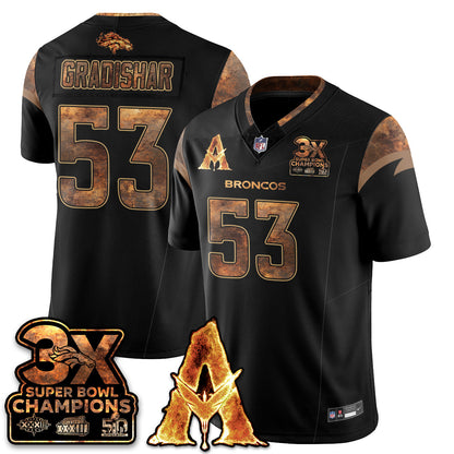 DEN x Avatar 3 Fire and Ash Jersey V2 - Stitched-DTD