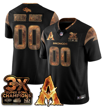 DEN x Avatar 3 Fire and Ash Jersey V2 - Stitched-DTD