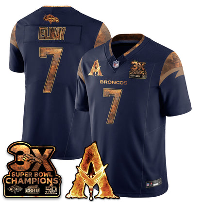 DEN x Avatar 3 Fire and Ash Jersey V2 - Stitched-DTD