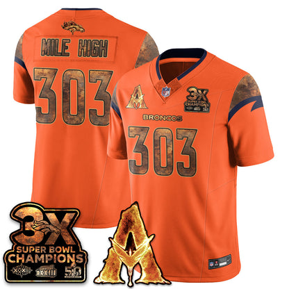 DEN x Avatar 3 Fire and Ash Jersey V2 - Stitched-DTD