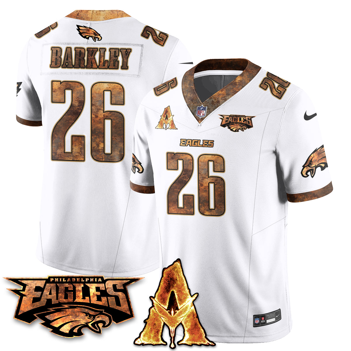 PHI x Avatar 3 Fire and Ash Jersey V2 - Stitched-DTD