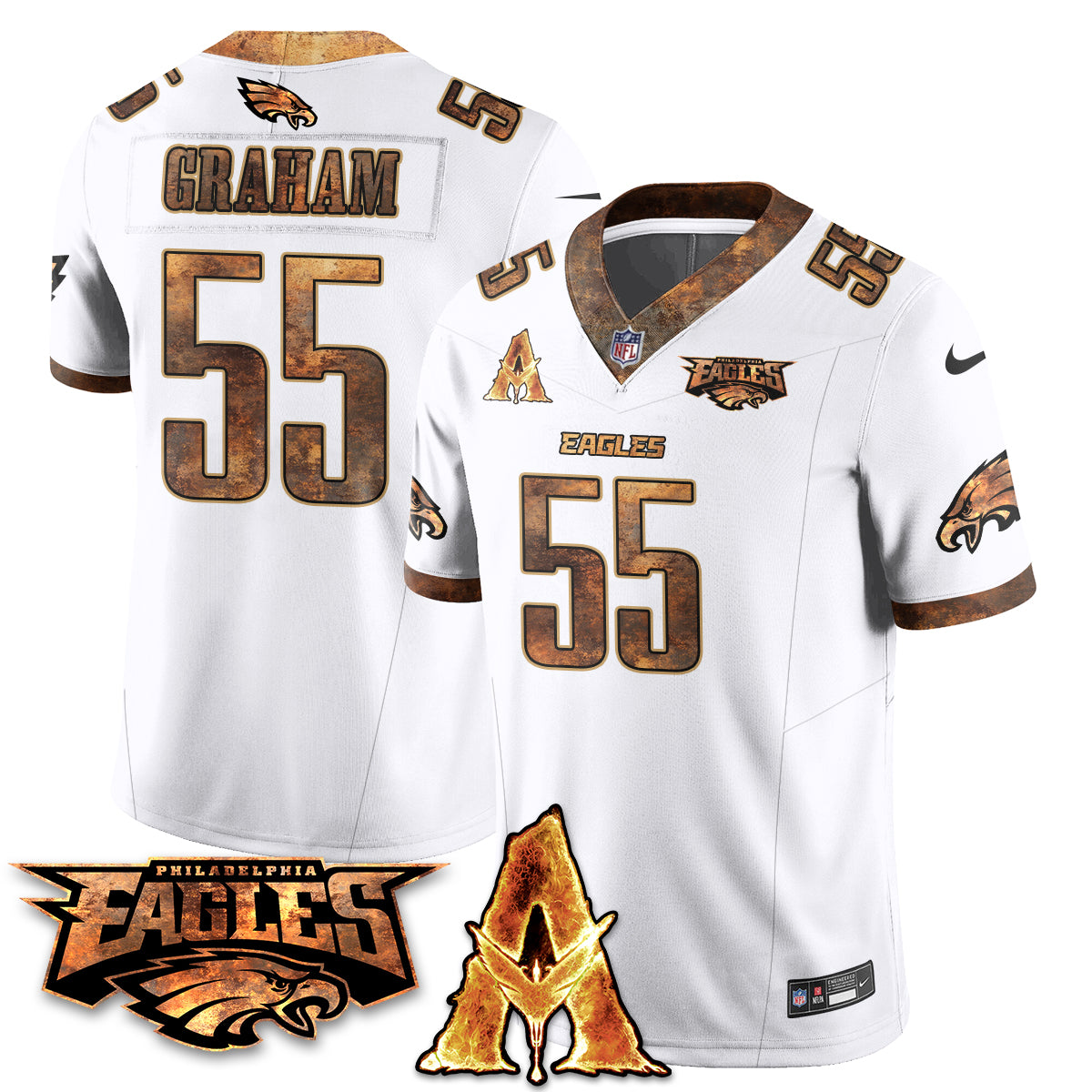 PHI x Avatar 3 Fire and Ash Jersey V2 - Stitched-DTD