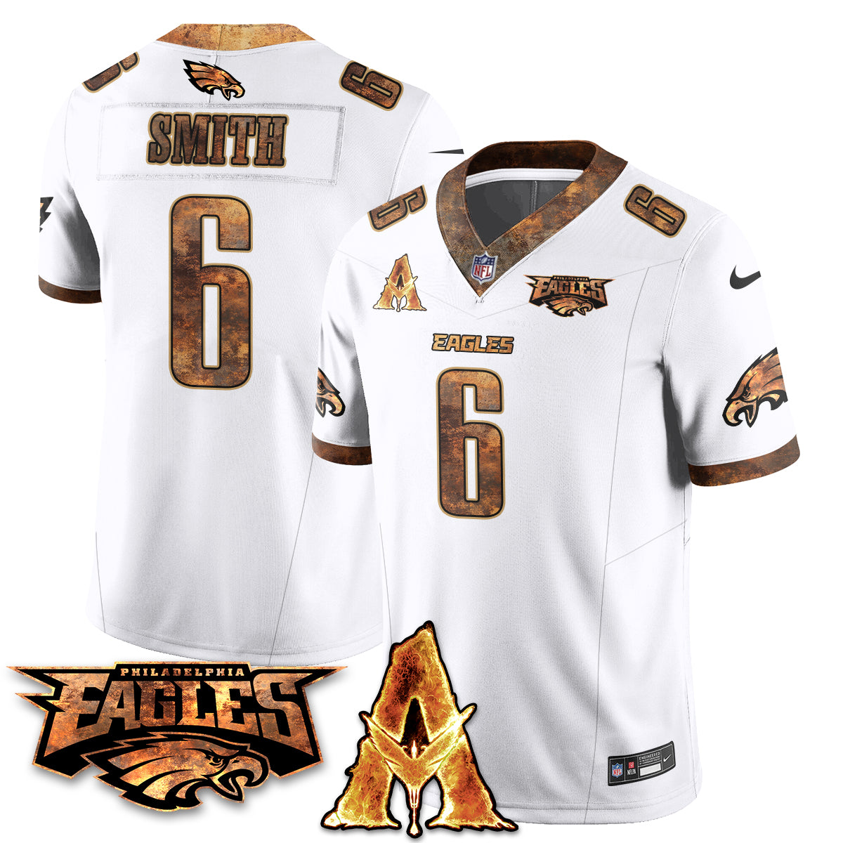 PHI x Avatar 3 Fire and Ash Jersey V2 - Stitched-DTD