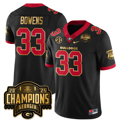 UGA Vapor Limited Jersey - SEC Football Champions - All Stitched-DTD