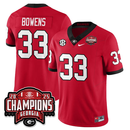 UGA Vapor Limited Jersey - SEC Football Champions - All Stitched-DTD
