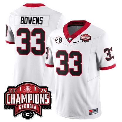 UGA Vapor Limited Jersey - SEC Football Champions - All Stitched-DTD