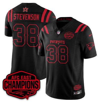 NE 'Stranger Things' AFC East Division Champions Vapor Limited Jersey - All Stitched-DTD