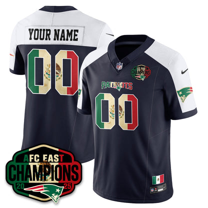 NE Mexico AFC East Division Champions Vapor Limited Jersey - All Stitched-DTD