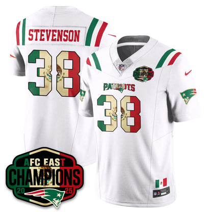 NE Mexico AFC East Division Champions Vapor Limited Jersey - All Stitched-DTD