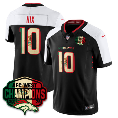 DEN Mexico AFC West Division Champions Vapor Limited Jersey - All Stitched-DTD