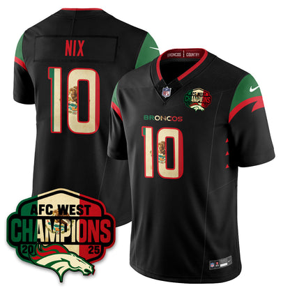 DEN Mexico AFC West Division Champions Vapor Limited Jersey - All Stitched-DTD