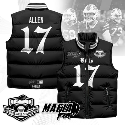 BUF Gothic Farewell Highmark Unisex Puffer Vest-DTD