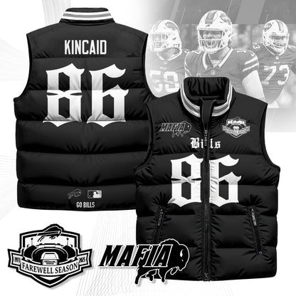 BUF Gothic Farewell Highmark Unisex Puffer Vest-DTD