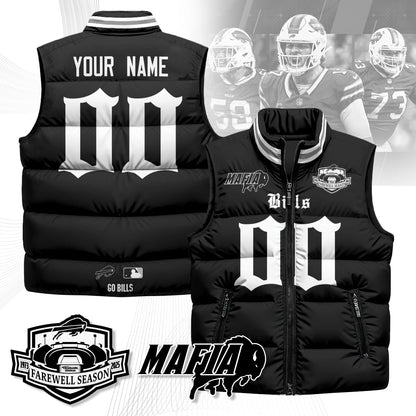 BUF Gothic Farewell Highmark Unisex Puffer Vest-DTD